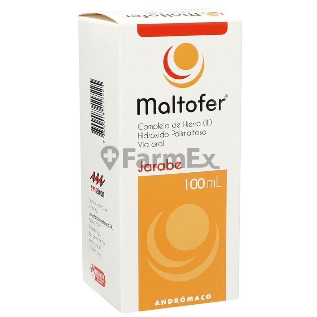 Maltofer Jarabe 50 mg / 5 mL x 100 mL Farmex-Pluxee-Persistente